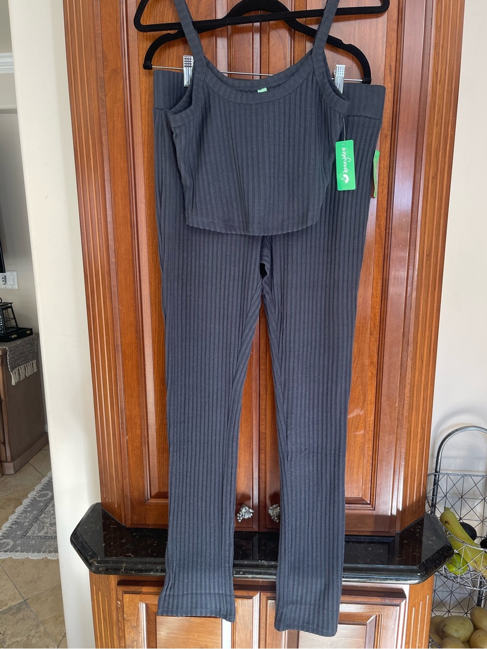 Honeydew Intimates Ribbed Sleet Tank & Leggings Set